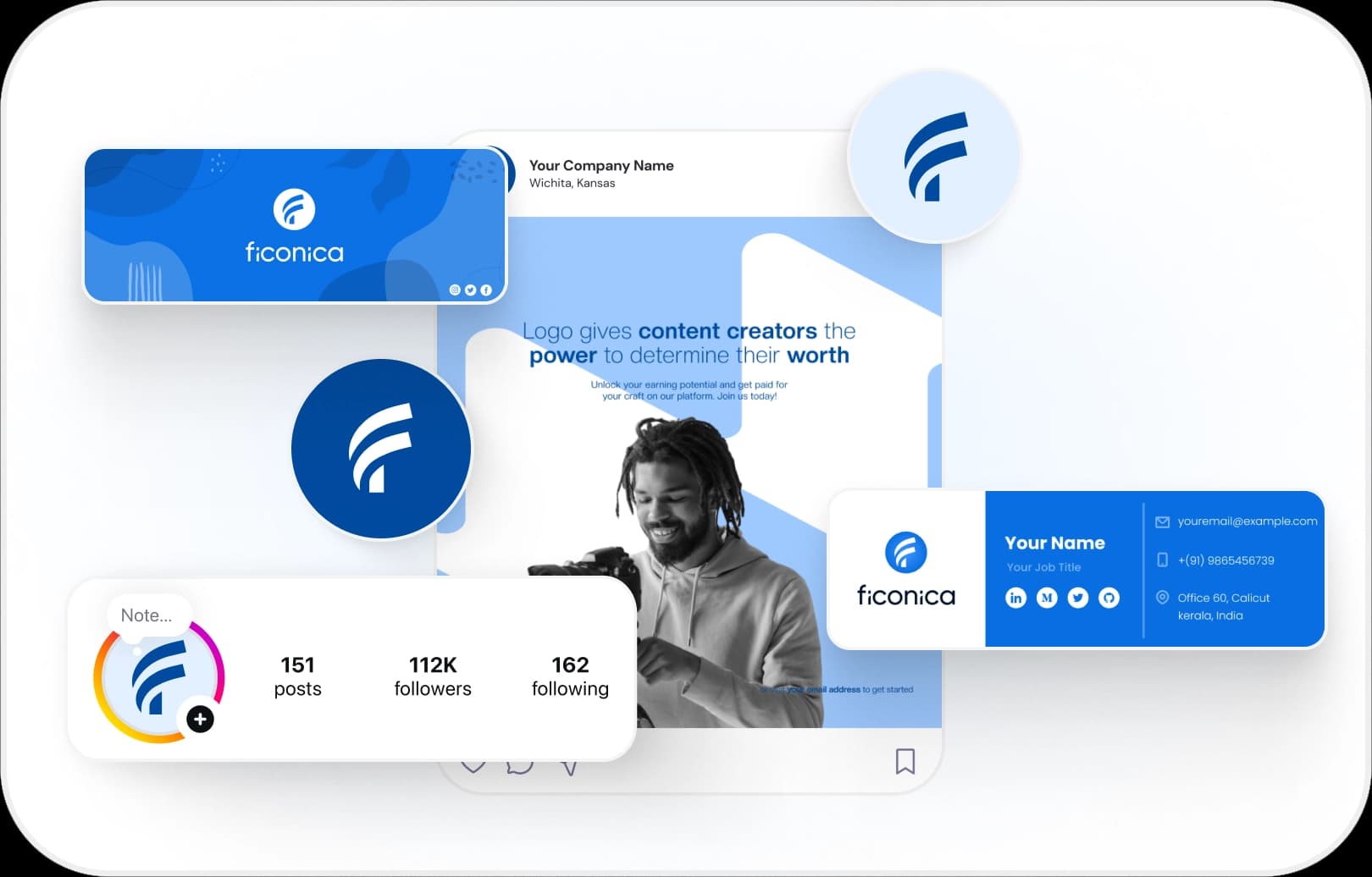 AI logo generator for businesses creating professional brand logos in seconds