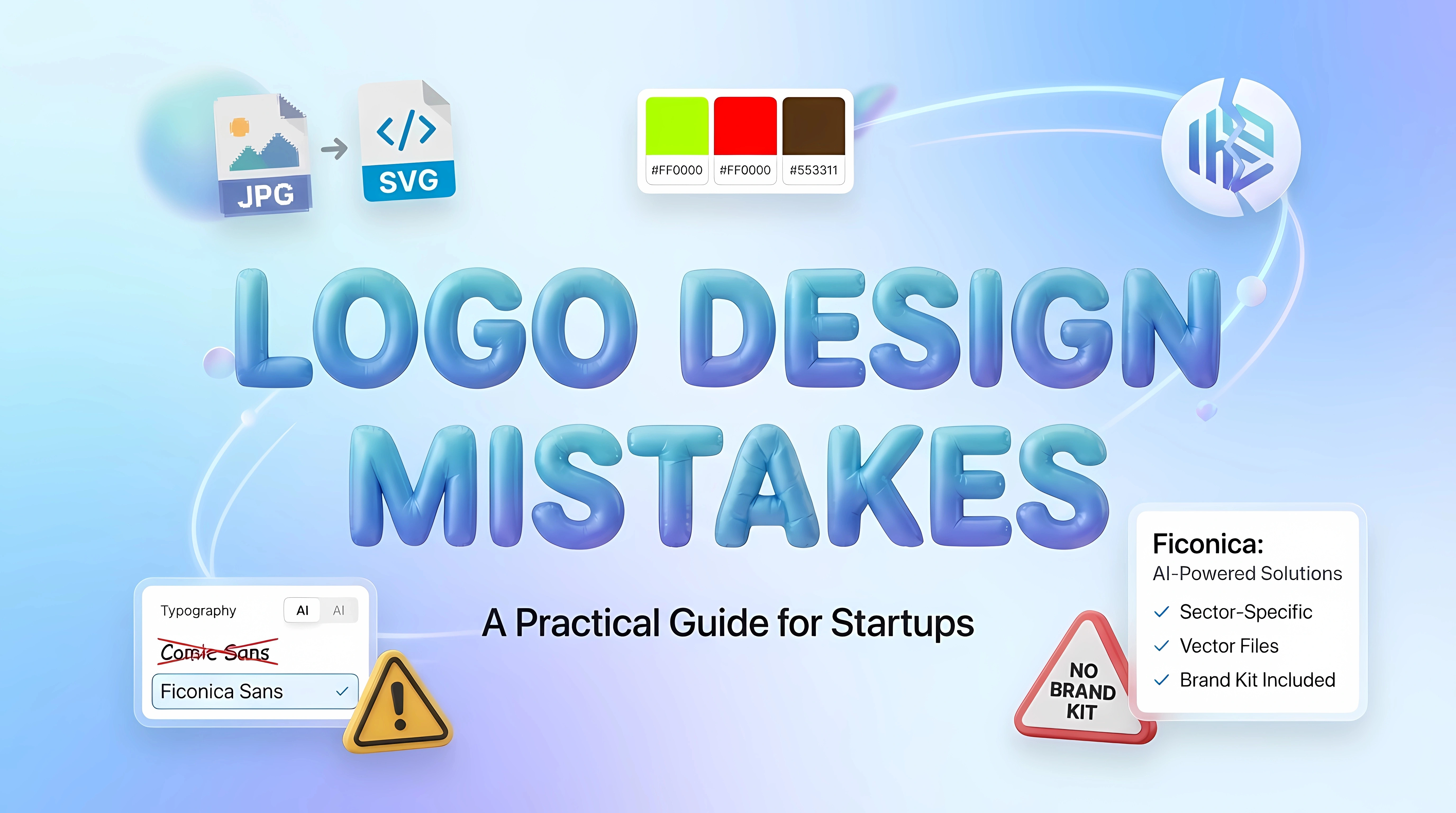 10 Logo Design Mistakes Startups Make | Ficonica